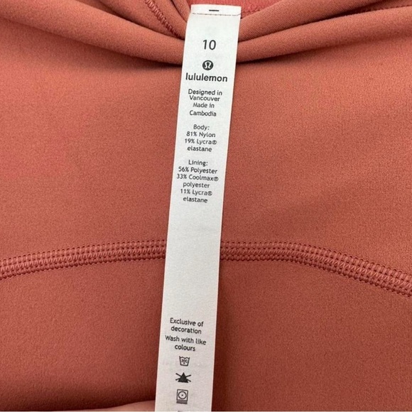 RARE Lululemon Asymmetrical Full Zip Jacket NWOT - Picture 4 of 5